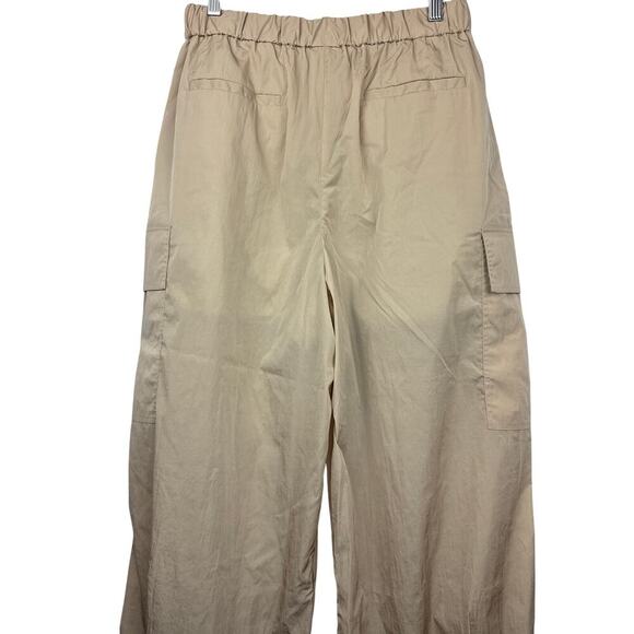 Women’s Brunello Cucinelli Oyster/Gold Cargo Pants/Trouser Sz M - Picture 5 of 5